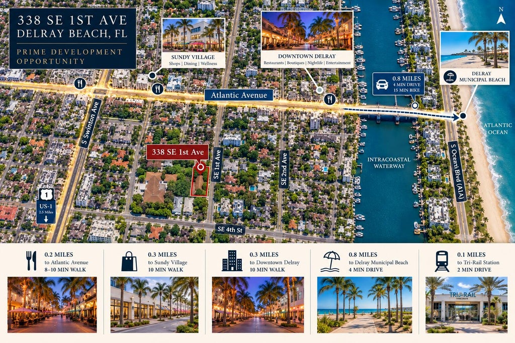 Photo of 338 SE 1st Avenue, Delray Beach, FL 33444 (MLS # B26079794)