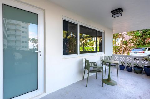 A home in Hillsboro Beach