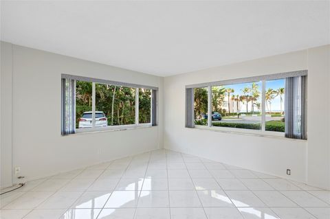 A home in Hillsboro Beach