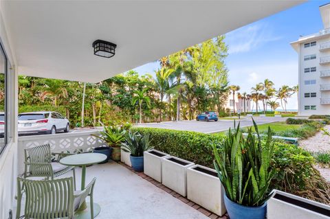 A home in Hillsboro Beach