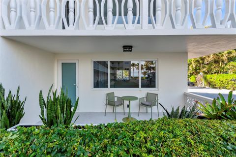 A home in Hillsboro Beach