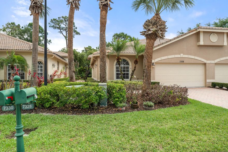 This highly desirable Willow Pines home offers a spacious 3 bedrooms, 2 baths featuring an open-concept floor plan with a large great room, formal dining area, and well-appointed kitchen designed for everyday comfort and effortless entertaining. A versatile den offers the perfect space for a home office, guest room, or flex area. Enjoy peaceful garden views from the private screened patio. Located in a gated golf community, residents enjoy access to premier amenities including a community pool, fitness center, tennis courts, clubhouse, library, ballroom, and card rooms through the Island Club membership. Conveniently situated near three PGA golf courses, shopping, dining, and major highways, this home is perfect for year-round living or a seasonal retreat.