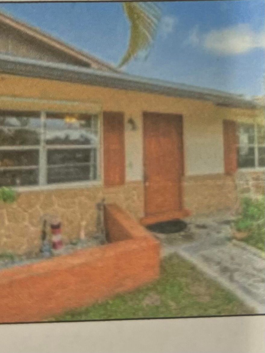 Townhome with NO HOA fees and beautiful landscaping. This 2 bedroom 1 bathroom residence is nicely located. As you walk in you have a large living area. The primary bedroom offers a large walk in closet and bathroom with shower. You have the guest/2nd bath with a tub/shower combo. In the rear of the home you have a spacious walk in utility room and Florida room with views of the fully fenced backyard. The backyard is great for privacy, entertaining, pets, or children. There is a storage shed and panel hurricane shutters. Schedule your showing today.