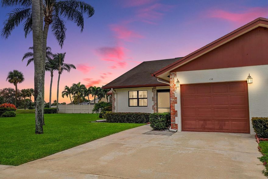 HIGHLY SOUGHT AFTER 3 Bedroom, 2 Bath End Unit with single Car Garage and beautiful Golf Course Views in Indian Creek! Relax on the screened, covered side porch and enjoy the view overlooking the 3rd Hole. Separate side Patio also available for basking in the sunlight and outdoor cooking. Impact Glass and reinforced Garage Door for storm protection. Low HOA Includes: Lawn Care & Irrigation, Basic Cable, Exterior Painting (Except Deck & Porch), Sidewalk & Driveway Power Washed Once a Year. The Hometown Heroes Grant Program is available for Florida Resident's seeking Down Payment Assistance (see Documents). Pool & Tennis Memberships available.