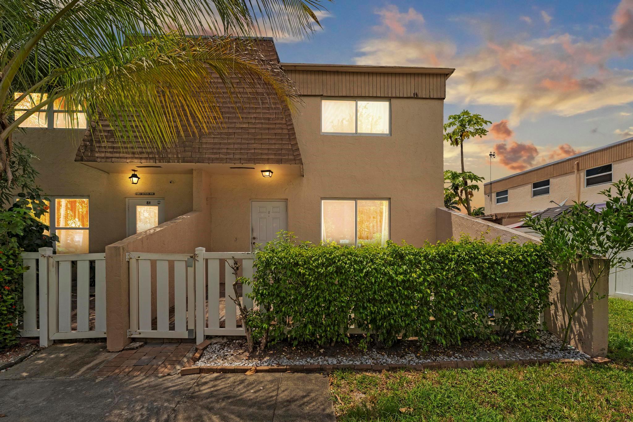 Fee simple townhome in Margate, Florida with brand new impact windows. Home features a downstairs bedroom for guest or office and fenced in patio. Excellent corner unit in a quiet community with pool, basketball court, and plenty of space to grow. Low association fee. This is an approved short sale so we can close anytime!!!