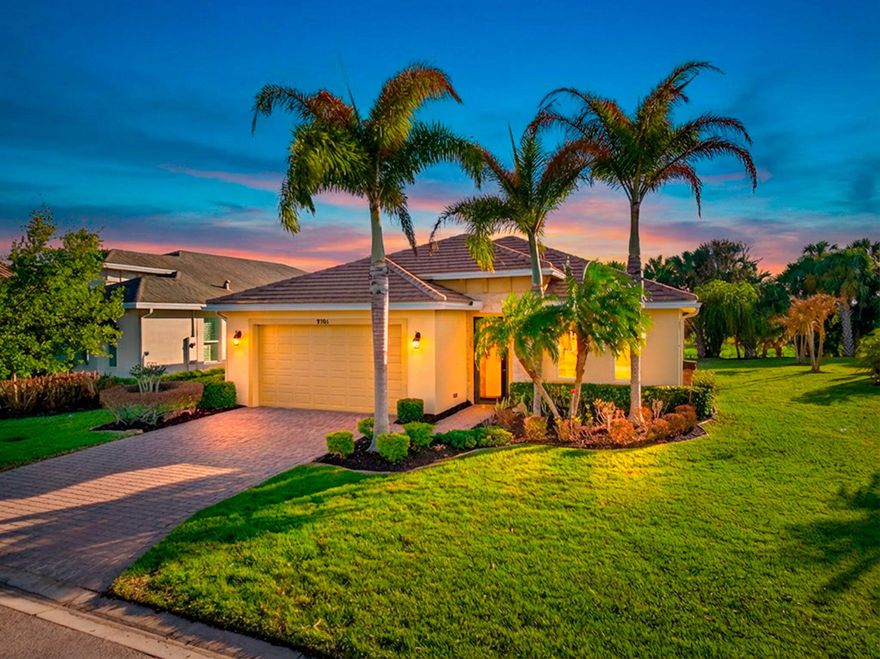 Stop dreaming and start living in Vitalia at Tradition—one of the Treasure Coast's most sought-after 55+ communities! This move-in-ready 2 bedroom, 2 bath plus bonus room home offers a maintenance-free lifestyle with resort-style amenities just minutes from Tradition Town Square. Enjoy beautiful custom landscaping and an oversized screened lanai overlooking a peaceful, private preserve—perfect for relaxing or entertaining with no rear neighbors. Inside features fresh paint, new stainless steel appliances, upgraded LED lighting, and epoxy garage floors. A gas Generac generator and water purification system add peace of mind. Move-in ready with nothing left to do—schedule your private showing today before it's gone!