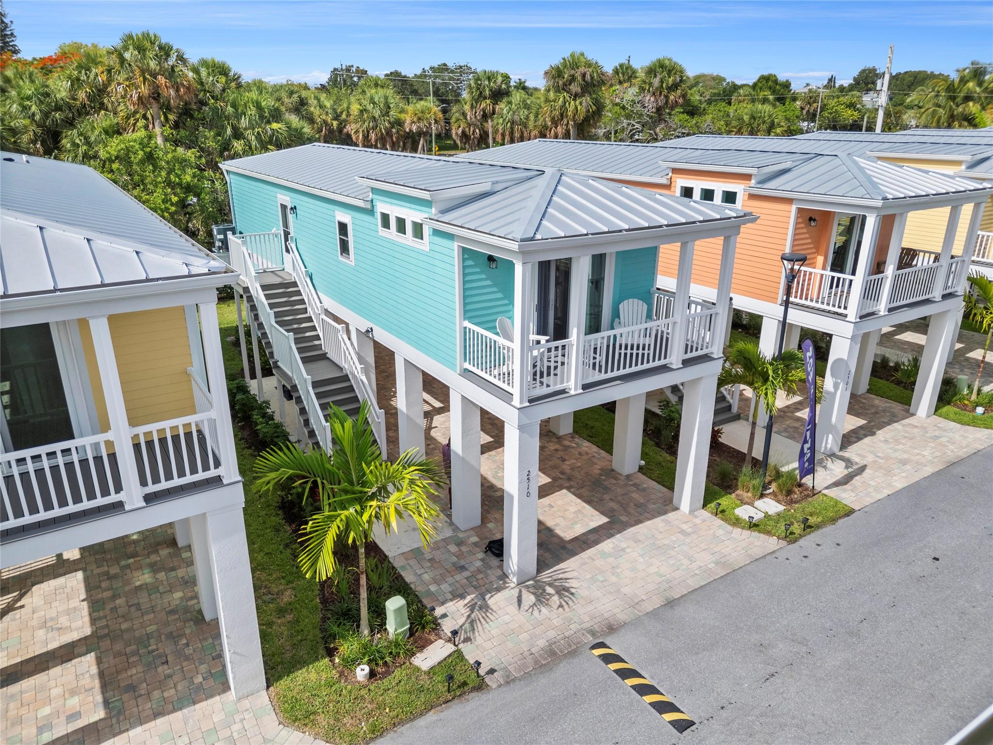 Brand New Construction, fully furnished & turnkey. Walking distance to Downtown Jensen Beach - a variety of restaurants, bars, coffee shops and shopping. A 5 minute drive to the Atlantic Ocean with * FREE Beach Parking ** Stay in Ocean Breeze and enjoy all the community amenities: community pool overlooking the Indian River, brand new exercise room, fishing pier and the clubhouse facility! This home has a private BBQ, his/her bikes, fishing equipment and a fabulous balcony to enjoy the evening breeze! Full size Washer/Dryer inside. Water, trash and wifi is included in the rental price ** Available weekly, monthly or seasonally **