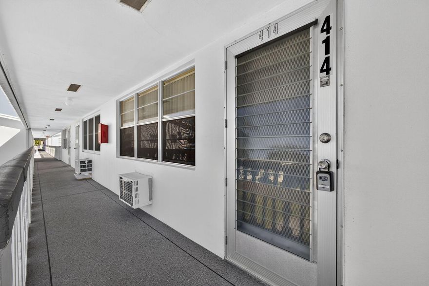 TURNKEY! MOVE INTO THIS LIGHT & BRIGHT 2ND FLOOR 1 BED 1.5 BATH UNIT.BEAUTIFULLY UPDATED BATHROOMS  NEW KITCHEN APPLIANCES NEWER HOT WATER HEATER STYLISH FURNITURE.  WELL MANAGED ASSOCIATION. SIT OUT AND RELAX ON THE ASSOCIATION'S PATIO. STEPS TO THE CAMDEN POOL.  COME & ENJOY RESORT STYLE LIVING IN THIS GATED COMMUNITY FOR ADULTS 55 +CLUBHOUSE features a theater, indoor pool, card room, community/party room, billiard room ,shuffle board ,tennis , pickleball ,bocce and two outdoor pools. Numerous heated outdoor pools throughout the community. Separate fitness center with gym , outdoor heated pool and a resistance pool. Two guarded gates and 24 hour roving security patrol. GREAT LOCATION: close to shops, restaurants, PBI airport and beaches.