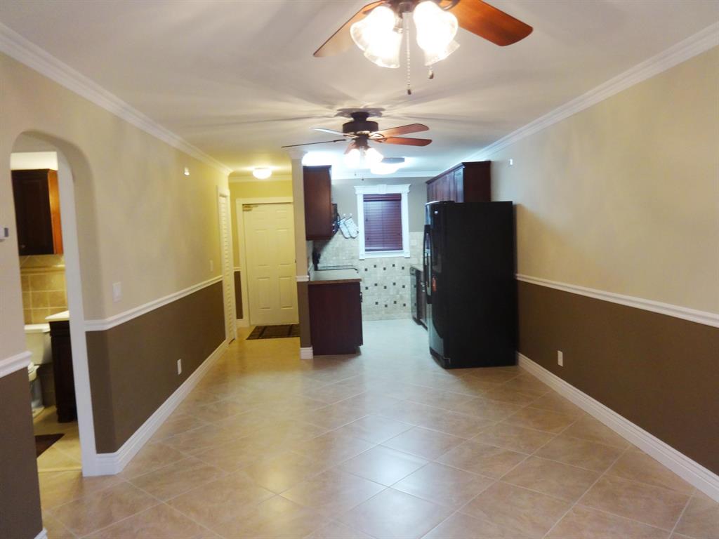 WOW! Renovated condo in Downtown Boca! THIS CONDO HAS BEEN COMPLETELY PAINTED WHITE SINCE THESE PICTURES. Completely titled on the diagonal, Whirlpool appliances, tumbled tile back splash, under mount lighting, filtered water in the fridge, 4 lighted ceiling fans, crown molding, complete faux wood blinds throughout, hurricane windows & hurricane impact front door, extra closet lighting, beautiful bathrooms, and new AC! The assigned parking space is right outside the living room window! An assigned storage unit, water, sewer & trash removal are included! Enjoy 1st floor convenience! Excellent local landlord! QUICK MOVE-IN! TENANT MUST PAY THE MANDATORY REFUNDABLE $1,000 COMMON AREA SECURITY DEPOSIT WITH HIS/HER APPLICATION FEE $135.00. WALK TO SHOPPING & MIZNER PARK--BIKE TO THE BEACH!