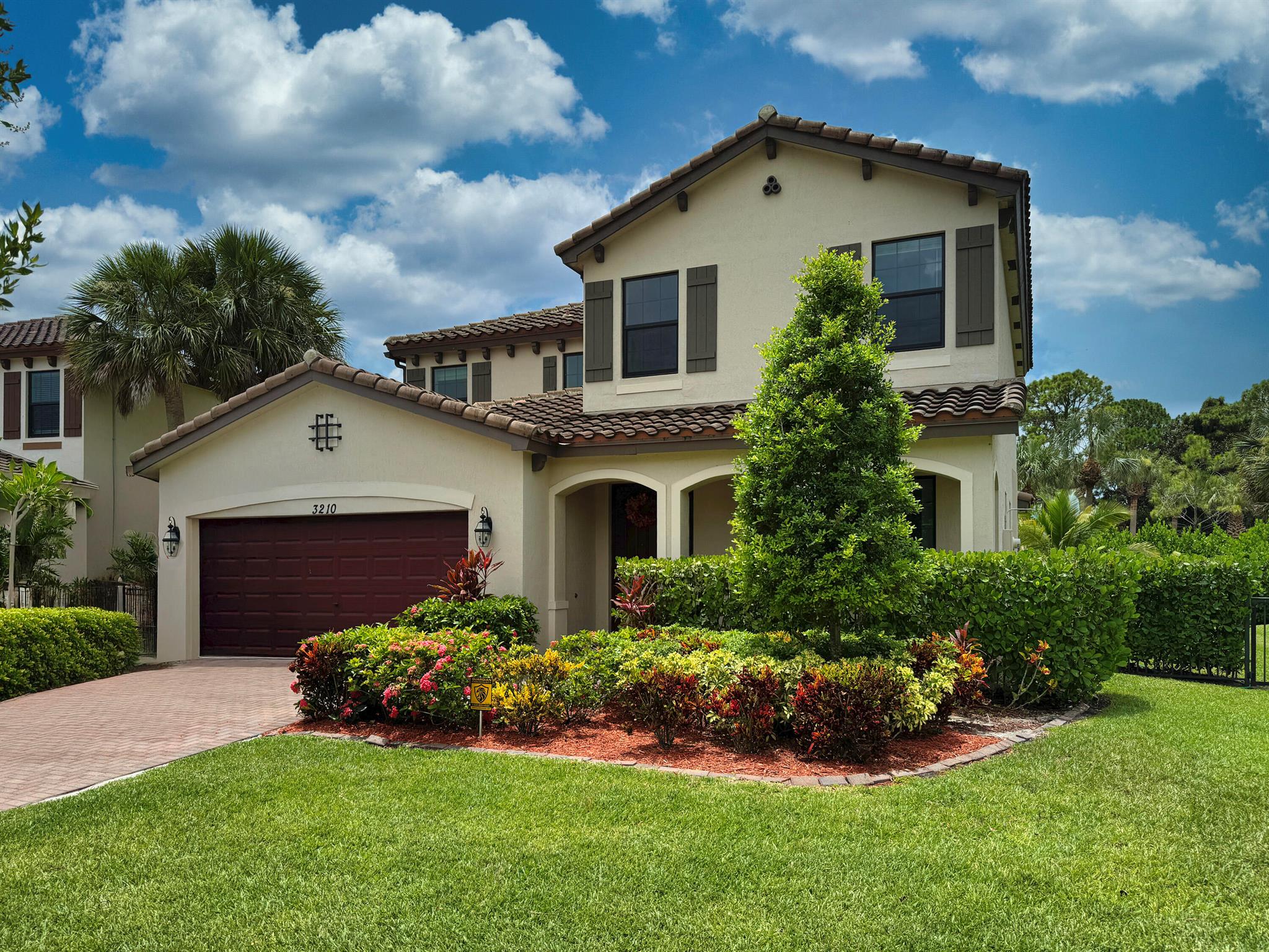 Welcome to this beautifully maintained 4 bedroom, 3 bathroom home, built in 2019, offering 2,259 sq. ft. of thoughtfully designed living space. From the moment you step into the spacious foyer, you'll feel the warmth and comfort this home provides.Upstairs, you'll discover a private master suite retreat -- the perfect peaceful escape from the main living areas. The home features brand-new ceramic flooring downstairs and in the master bathroom, combining style with functionality.Enjoy Florida living in the expansive backyard, ideal for entertaining, pets, or even a future pool addition. You'll also find hurricane impact windows throughout for added security. Located in a desirable area close to parks, shopping. Assumable FHA Mortgage a rare opportunity. Book your tour today!