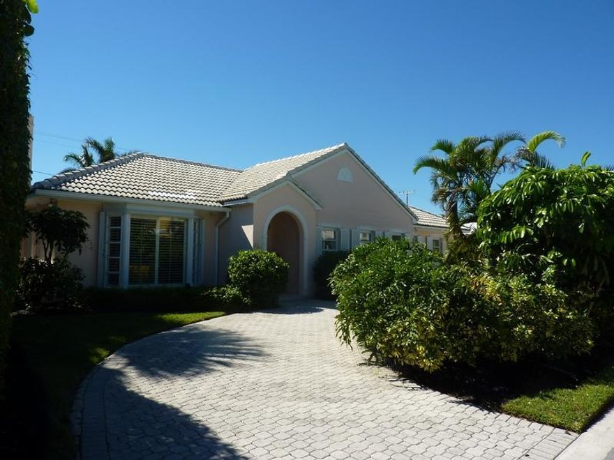 Perfect house to renovate or build your dream home! Southern exposure traditional one story family home. High ceilings, open floor plan, light and bright. Great pool/patio area fabulous for entertaining. One bedroom guest suite off the pool, provides privacy for guests, staff or teens! Excellent Location... Near North End...walk to the Beach Club, Palm Beach Country Club, or walk South to The Breakers.This house is leased for the Season..Showings with 48 hours notice and tenant prefers late afternoon.