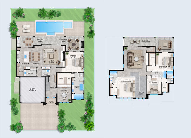 BLUE CYPRESS REPL AT PALM BEACH POLO & COUNTRY CLU - Residential