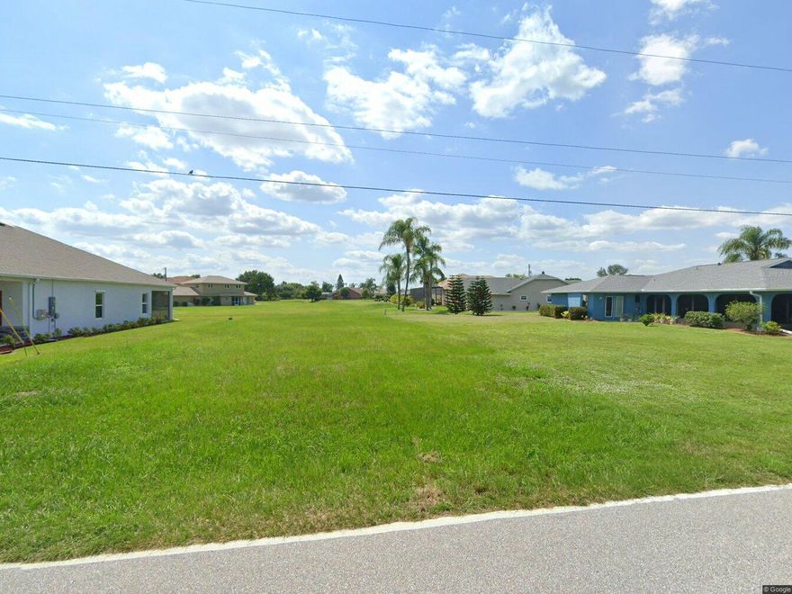 Nestled in the peaceful and growing community, this vacant lot offers a blank canvas for your vision whether you're dreaming of building a custom single-family home, an investment property, or securing land for future development. Situated in the charming city of Punta Gorda, the property benefits from a relaxed coastal lifestyle, proximity to waterways, and a welcoming neighborhood atmosphere.

The area is known for its small-town charm paired with convenient access to shopping, dining, and outdoor recreation. With room to design and build to your specifications, this lot provides flexibility and long-term potential. Whether you envision a modern retreat, a family home, or an investment opportunity, the location offers a promising foundation.