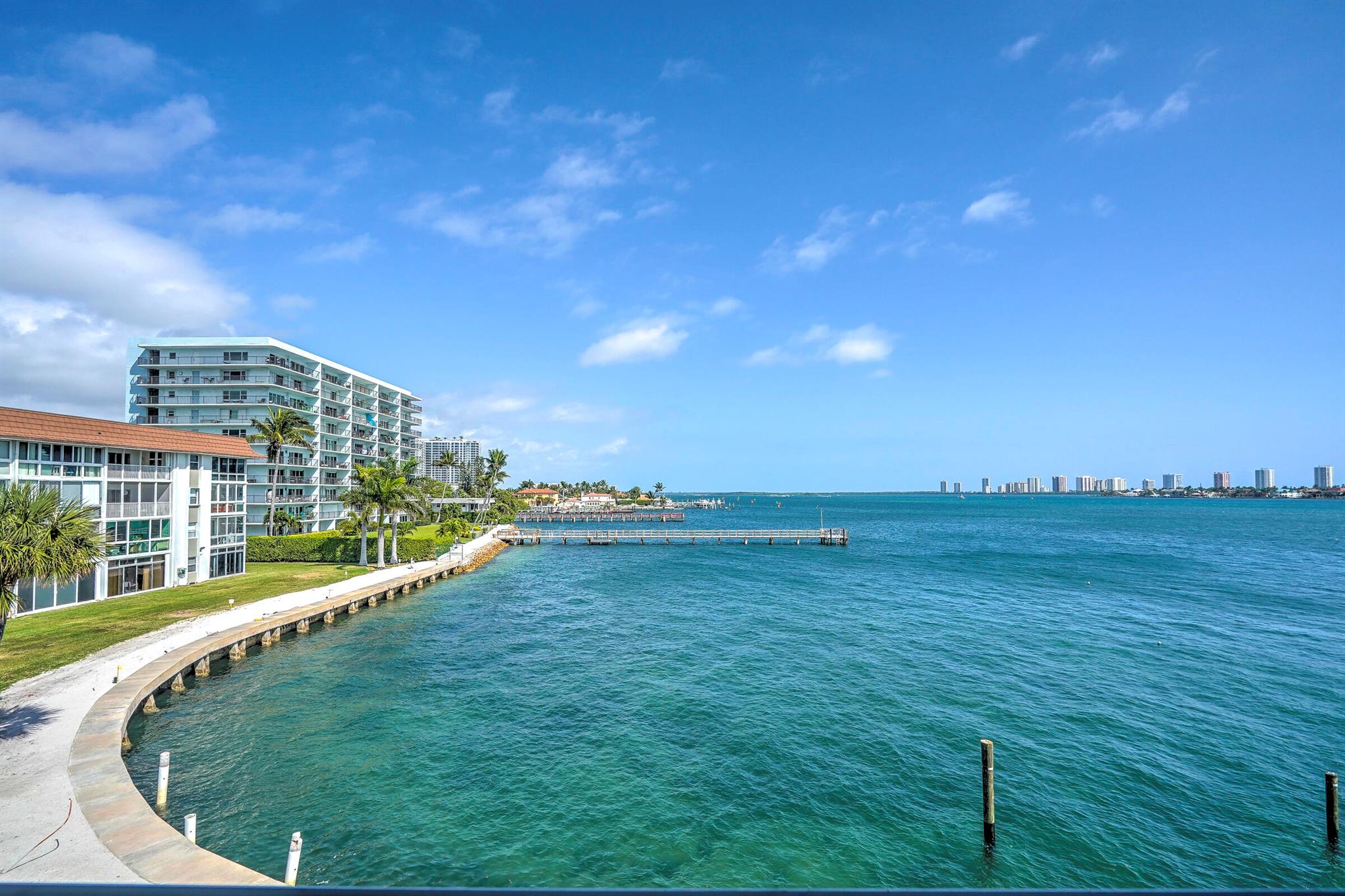 Enjoy coastal living at its finest in this beautifully updated 2-bed, 2-bath condo. This bright and airy unit features an open-concept layout with spacious living and dining areas, large sliding glass doors, and a private balcony offering breathtaking Intracoastal views. The updated kitchen boasts ample storage and a breakfast bar, while the primary suite includes an en-suite bath and generous closet space. Water, Basic Cable and Garbage included.