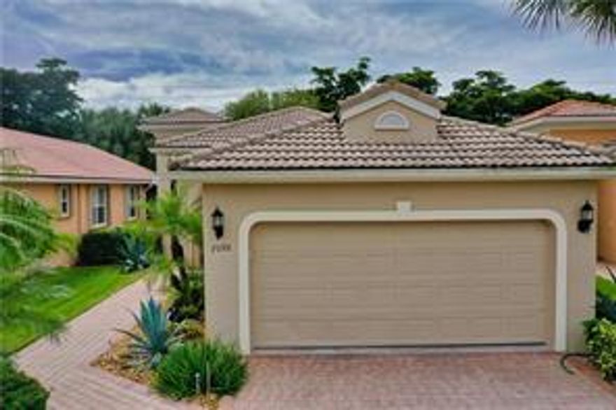 Be part of the friendly and active Community of Villa Borghese with all of the extensive recreational facilities and inclusive clubs and activities. This 3  bedroom 2 bath  home is light and airy and just waiting for its new homeowner. Neutral tile floors in all the living areas enhance the beauty of this home. Eat-in kitchen, plenty of storage space and a separate laundry area are all part of this special home.