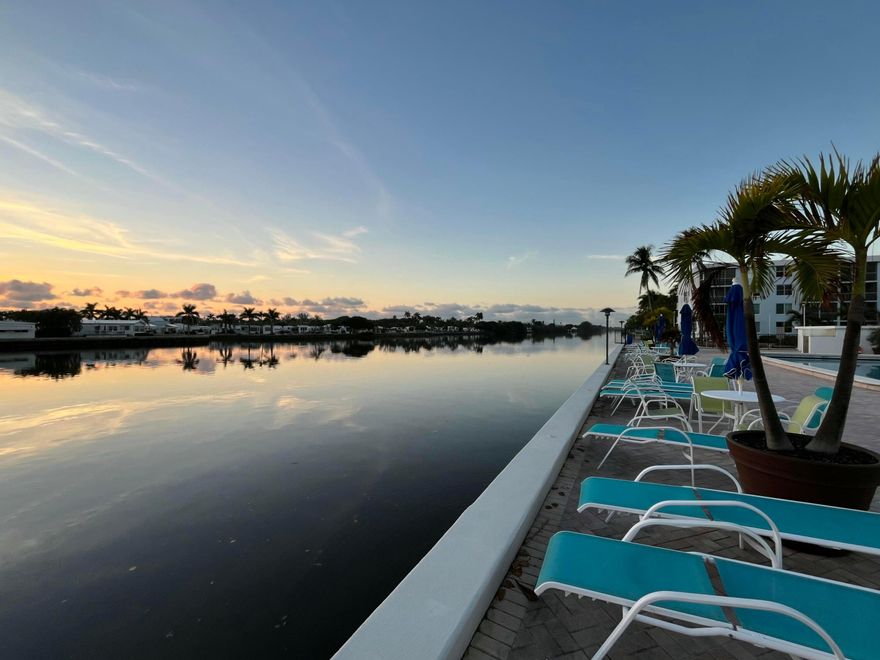 Ground-floor gem in Seagate of Gulfstream, a premiere 55+ Intracoastal community! Enjoy views from your private lanai--watch boats glide by on the Intracoastal. Recently completed mandatory concrete restoration (all assessments paid). Newly rebuilt lanai, tile flooring throughout, and a remodeled kitchen with granite countertops and stainless steel appliances. Spacious open layout, impact windows, assigned parking. Walk to beach (~15 min), Shopping/ Restaurants (~7 min), and drive to vibrant downtown Delray in under 10 min. Community amenities include two pools overlooking the water, clubhouse, shuffleboard, library, and more. Move-in ready--perfect for relaxed coastal living!  Close to pool and clubhouse. Can be sold Furnished or Unfurnished.