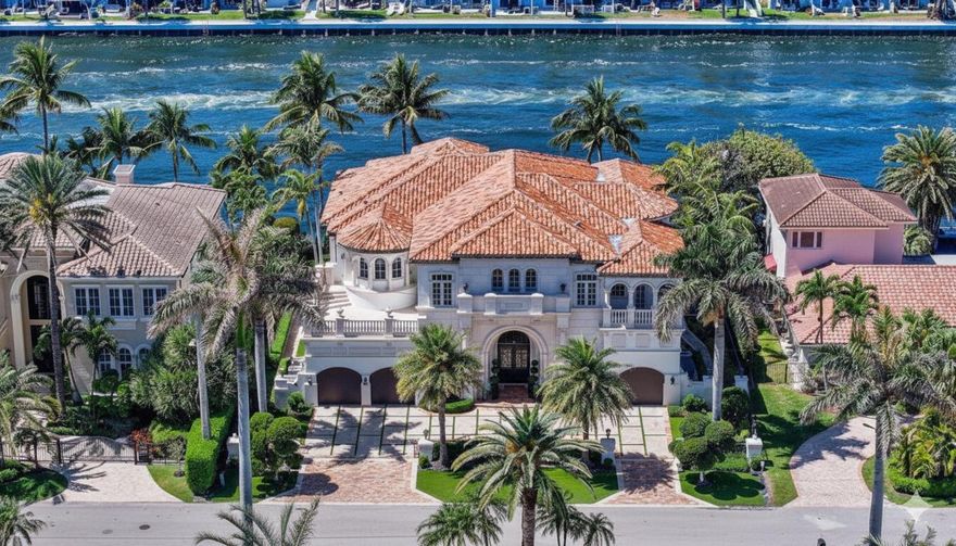 Direct Intracoastal Estate in Prestigious Bel Lido Isle, Highland Beach offers 95 ft of Waterfrontage, and is among the Most Coveted Properties in So. Florida. Spanning 10,212 total sq/ft, this Exceptional Residence Features 5 Bdrms, 6 Full & 1 Half Baths. Floor-to-Ceiling Windows Frame Stunning Water Views, while Grand Living Spaces flow seamlessly to the Outdoors. A Gourmet Kitchen w/ Equipped Butler's Pantry caters to the Most Discerning Chef. The Second-Floor Primary Suite offers a Spa-Inspired Bath & Private Balcony w/ Sunsets. Outside, a Resort-Style Saltwater Pool & Spa, along with a Summer Kitchen, create the ideal setting for relaxation. A Whole House Generator, Elevator, Boat Lift & 3-Car Garage complete this Offering!