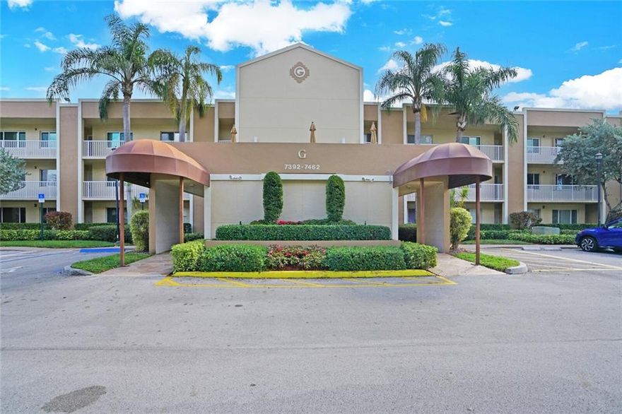 AMAZING LAKE VIEWS in this FIRST FLOOR oversized condo in highly desirable King's Point Tamarac. Large kitchen features eat-in area & new appliances. Split bedroom plan - XL master bedroom overlooks the lake and has a HUGE walk-in closet! HURRICANE IMPACT WINDOWS. Oversized laundry room with newer washer & dryer. AC replaced in 2018. Kings Point has lots to do! Beautiful main building with theater; indoor & outdoor pools; billiards; tennis; fitness center & library just to name a few! $313/month fee to Devon & $149/month to King's Point Master Association. Sawgrass Mills Mall; Coral Springs Center for the Arts; VA Outpatient Clinic; other medical facilities & more just a short drive from Devon. 12 months maintenance held for 1 year; fees include: trash, water, sewer, all amenities.