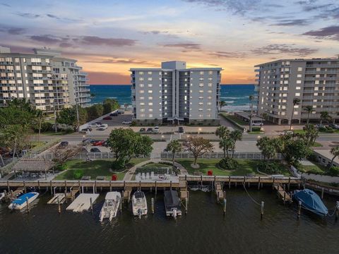 A home in Hillsboro Beach