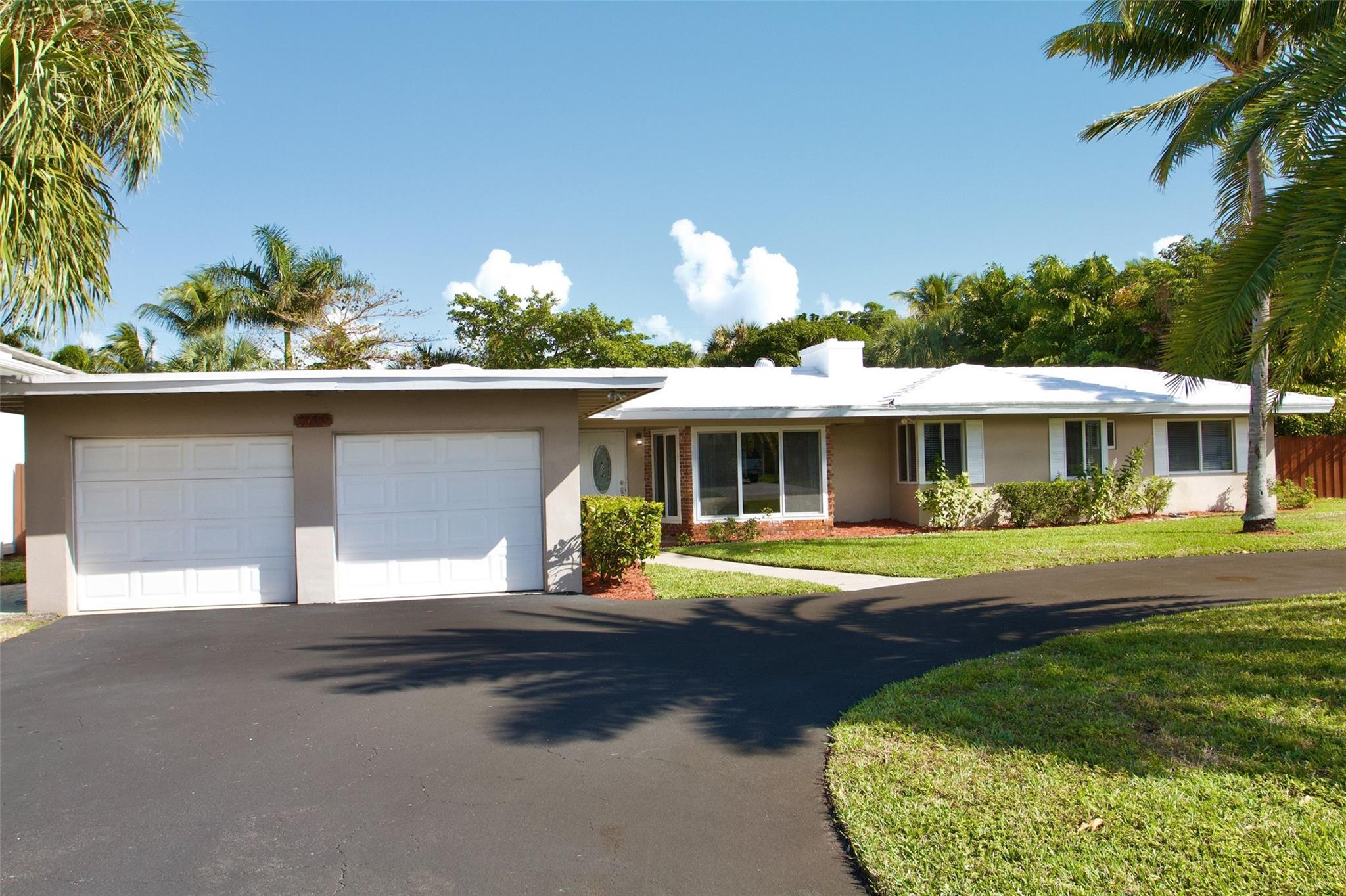 Located in Lighthouse Point, one of the most desirable Neiborhood, this 2700sf house is featuring 4 bedrooms / 3 bathrooms and a very large pool on 14400sf lot (100ftx144ft). It is offered as land due to the potential and value of the land to build your dream home. The property is sold AS IS. Its main assets are the size of the lot, the environment, the proximity to beautiful beaches, good public schools, and stunning marina.