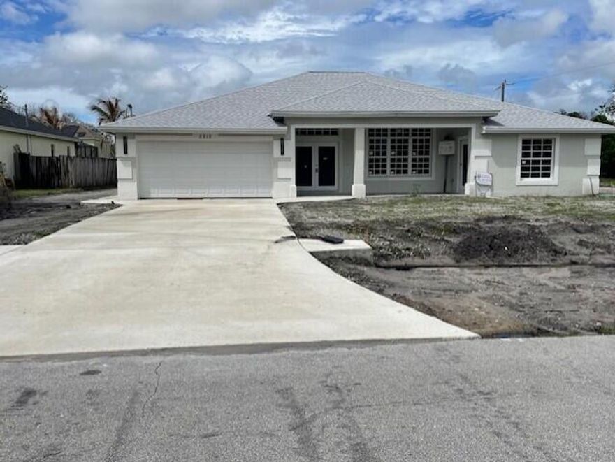 Brand-New Construction | 4 Bedrooms + 3.5 Bathrooms in Port St. Lucie!  Welcome to 5315 NW Milner Drive, a stunning new construction home designed with modern living in mind. This beautifully crafted residence features 4 spacious bedrooms and 3.5 bathrooms, offering the perfect blend of comfort, style, and functionality.  Step inside to an open-concept floor plan filled with natural light, high ceilings, and contemporary finishes throughout. The gourmet kitchen serves as the heart of the home, complete with sleek cabinetry, premium countertops, and ample space for entertaining. The expansive living and dining areas flow seamlessly, creating an ideal setting for gatherings or everyday living. The primary suite offers a private retreat with a luxurious en-suite bathroom and generous closet space, while additional bedrooms provide flexibility for family, guests, or a home office.  Enjoy outdoor living with plenty of space to create your dream backyard—perfect for relaxing or entertaining under the Florida sun.  Conveniently located near shopping, dining, schools, and major highways, this home offers the best of Port St. Lucie living with the peace of mind that comes with brand-new construction.  Don't miss the opportunity to own this move-in ready, modern home!
