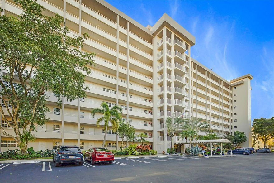 Well sought-after neighborhood in Palm Aire on the Oaks! This unit features newly installed tile floors, hurricane impact windows, hurricane shutters for the sliding door (installed in 2020), and sunshades on the balcony. Enjoy amazing golf course and lush landscaping views while relaxing or entertaining on the tiled balcony. Recently updated kitchen with stainless steel appliances, washer and dryer in the unit, and assigned extra storage space. The AC and hot water heater were installed in 2021. Easy access to newly paved bike and walking paths, just minutes to Publix Supermarket, the community center, children’s playground, and tennis courts. Only a 15-minute drive to beautiful Pompano Beach, with close proximity to I-95, the Turnpike, and many popular restaurants