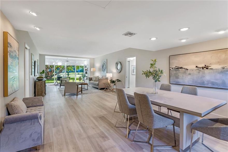 Beautiful ground-floor condo in Palm-aire, E MODEL:3 bed 2 full baths. great natural light, open floor plan, fantastic golf course views of your walk-out patio & more. if your plan is to work from home, this apartment is perfectly conditioned Minimum credit score of 700 or higher is required—20% down payment. No Pets allowed but Emotional Support Animals (ESA) or Service Animals: All owners who require a service animal or ESA must submit an application for reasonable accommodations and obtain these forms from the Property Management Office. All approved Service Animals and ESA’s must comply with PACC #6 Pet Rules and Regulations. Showing starts Monday, August 8th Appointment ONLY.