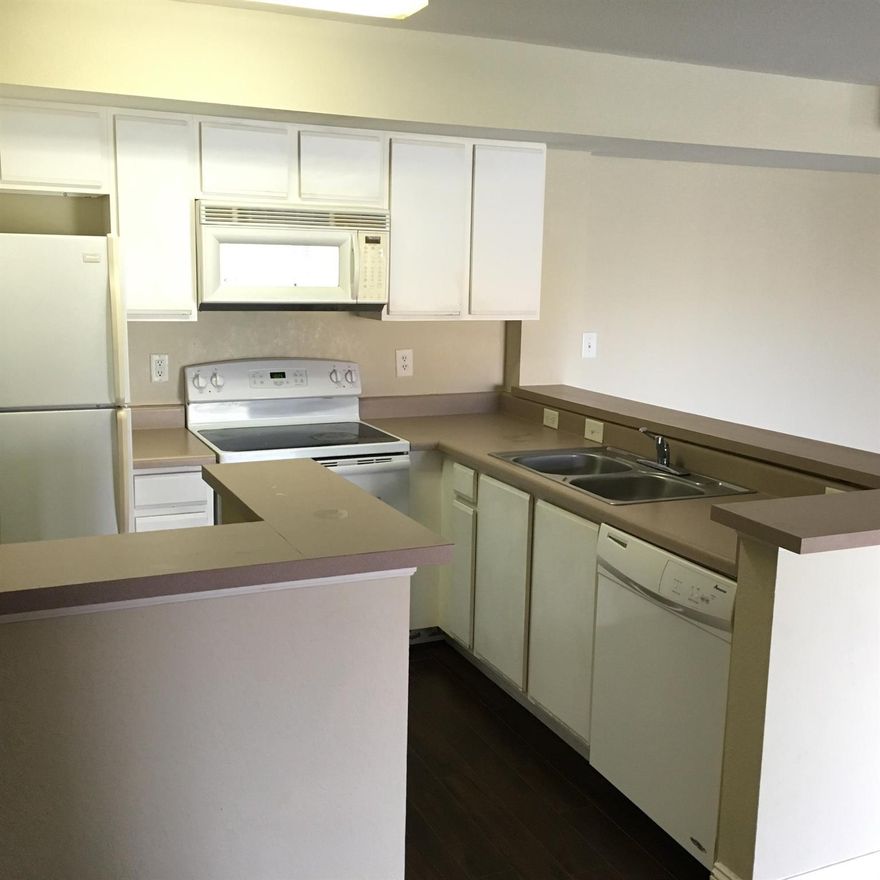 Move in ready! This 2/2 features wood laminated floor. Washer and Dryer in separate laundry room off kitchen. There is a separate locker storage room outside the front door. Unit will be professionally cleaned prior to final walk through. Unit is vacant and very easy to show. First, last and security required for move in. If you decide to apply, send proof of income, screenshot of credit score and copy of ID. Gated community with Clubhouse, pool, fitness center, picnic area and child playground. Must to see!!!
