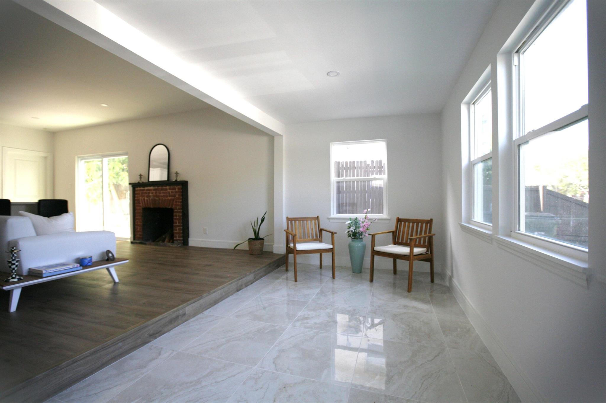 Stunningly Renovated 3/2 Gem in Prime Lake Worth Beach Location Welcome to this unbelievable beauty in the heart of Lake Worth Bch, just mins from the sparkling shoreline, vibrant downtown, & w/seamless access to I-95 for a quick commute anywhere in PB County. This exquisitely renovated home is the perfect blend of charm & modern luxury. Fully remodeled w/top-of-the-line finishes & elegant upgrades throughout, this home is ideal for a small family, couple, or busy professionals. One of the bedrooms easily transforms into a stylish home office, offering flexible space for today's lifestyle. Step inside & fall in love w/the home's timeless character, featuring a cozy fireplace in the living room. Schedule your private showing today & experience luxury living just mins from the beach.