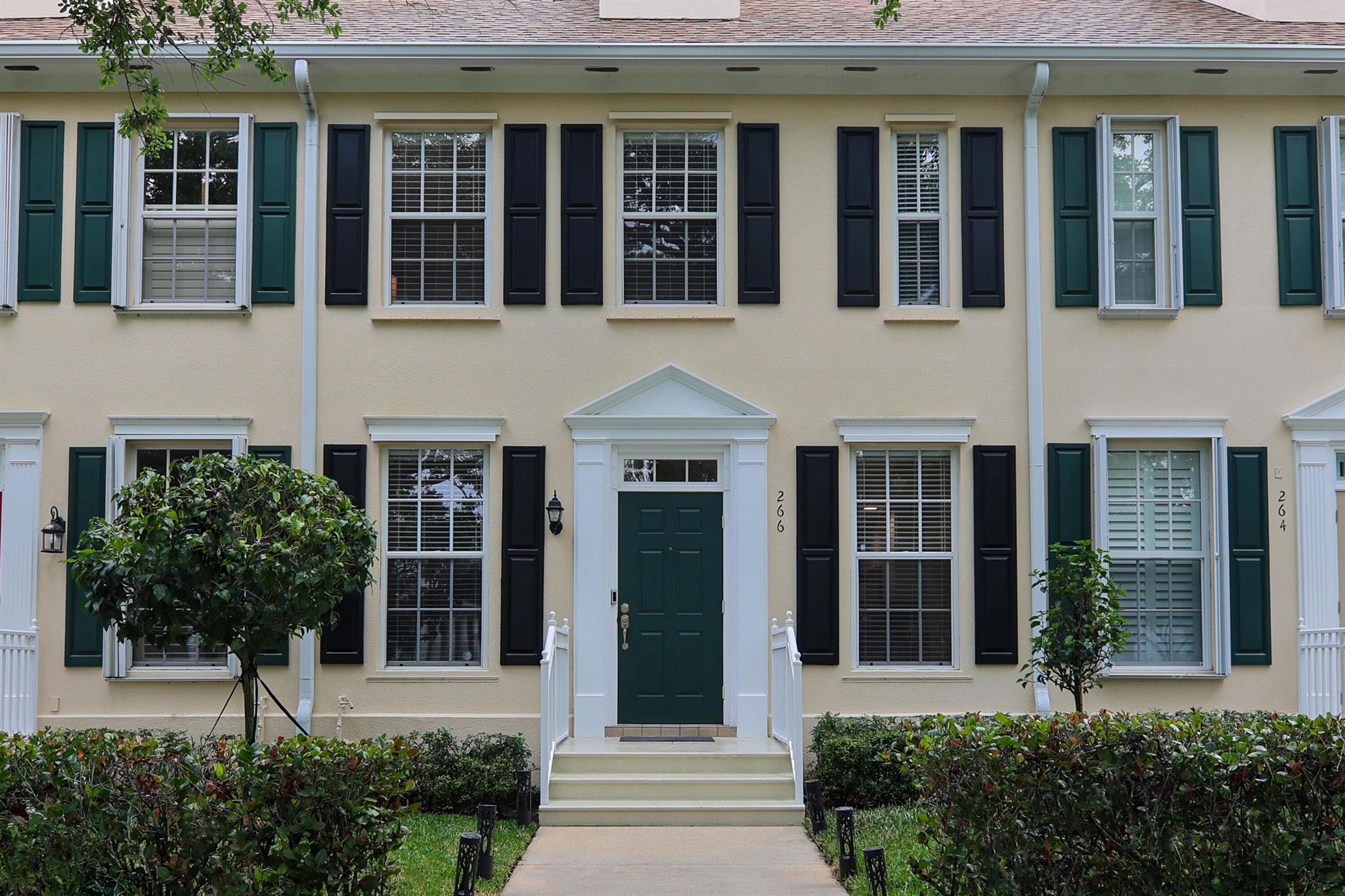 Stunning Townhome in Prime Location! This 3BR/2.5BA home with a 2-car garage, nestled in the picturesque treelined streets of NewHaven at Abacoa, across from a green space and playground. Enjoy light-filled living space with wood-look porcelain tile downstairs, laminate upstairs - no carpet! The kitchen features stainless appliances and granite counters. The spacious master suite offers green views and a large closet. Major upgrades include new roof (2021), AC (2022), refrigerator (2021), WH (2019), washer (2025), and garage opener (2020). Enjoy two pools, clubhouses, treelined paths, and proximity to Abacoa Town Center, schools, beaches, and more. HOA covers lawn, cable, and internet.