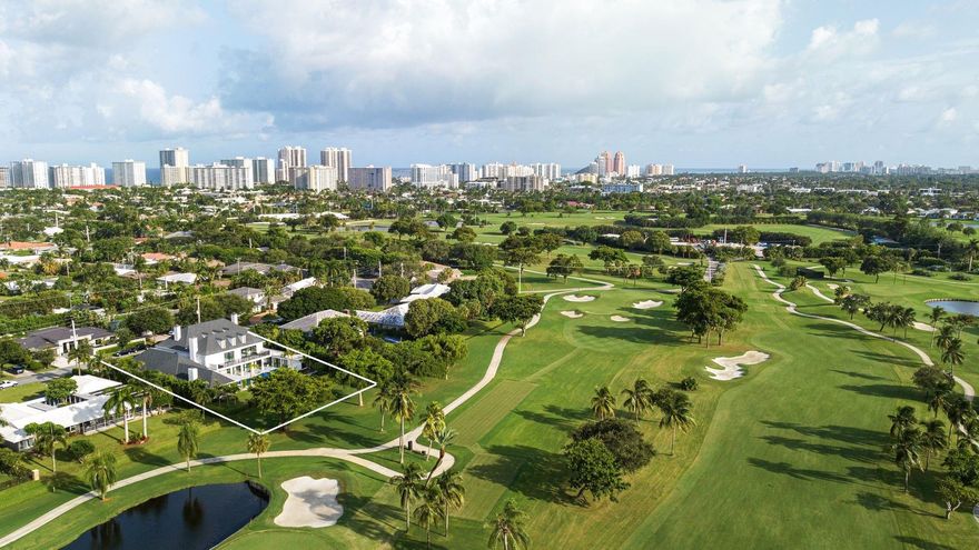 Owner Financing Available At Below Market Rates. Welcome to the most spectacular golf course view home in Coral Ridge Country Club which has been meticulously renovated and is worthy of an interior design magazine cover. This exquisitely designed estate features 11,300 sq/ft of interior space and a breathtaking 1,520 sq/ft of covered outside living space overlooking the 8th hole. With a total of 7 bedrooms, 7.5 bathrooms and a 6 car air-conditioned garage, no expense has been spared designing the expansive interiors. Elevator, custom bar, sauna, wood & marble floors, a chef's kitchen, gas appliances and full house generator. The summer kitchen overlooking the oversized resort style pool area and golf course has vaulted ceilings, a fire place, bbq, gas cooktops and an expansive living area.