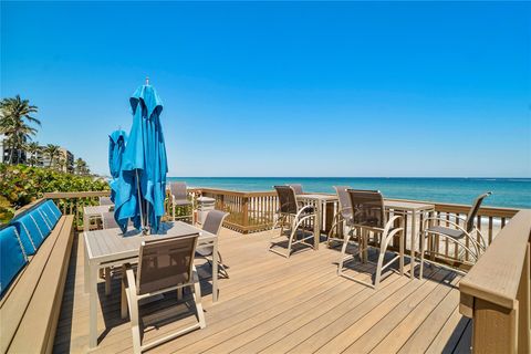 A home in Hillsboro Beach