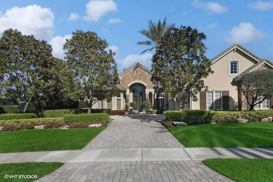 PREMIER GOLF MEMBERSHIP AVAILABLE AT CLOSING WITH THIS PROPERTY.! THIS EAGLE ISLE ESTATE HOME FEATURES 4 BR EN SUITES+ DEN+BONUS ROOM, 5.1 BATHS AND BOASTS FABULOUS GOLF & WATER VIEWS OF THE LEGEND 12TH, 15TH AND 16TH HOLES. ARCHITECTURAL DETAILING THROUGHOUT INCLUDING LARGE ENTRY FOYER, SOARING CEILINGS, AND CUT STONE ACCENTS.  LARGE KITCHEN ALSO OFFERS BEAUTIFUL GOLF VIEWS THRU 90-DEGREE SLIDERS. SPACIOUS PRIMARY EN-SUITE/SITTING AREA HAS TWO LARGE WALK-IN CLOSETS WITH BUILT INS. IN THE OPPOSITE WING,  THE 2ND FLOOR BEDROOM, BATH AND LIVING AREA, WITH A  KITCHENETTE, CREATES A COMFORTABLE PRIVATE GUEST SUITE FOR TEENS, IN-LAWS OR STAFF QUARTERS.  ALL IMPACT GLASS, FULL HOME GENERATOR, SALT WATER POOL...LOCATED IN ONE OF IBIS' MOST PRESTIGIOUS NEIGHBORHOODS.