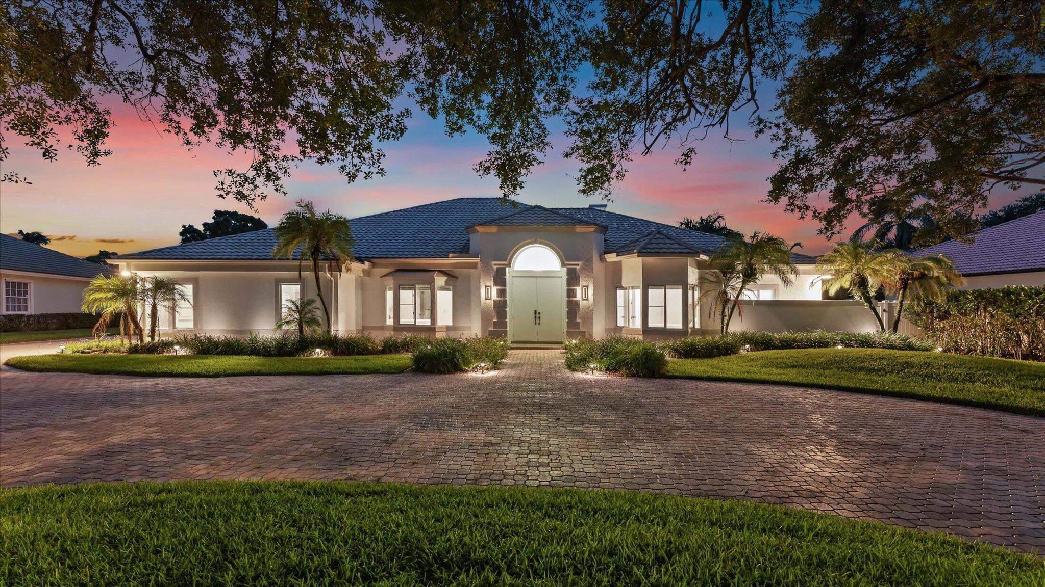 Experience the ultimate blend of luxury, lifestyle, and location at Bear Lakes Estates. This completely renovated 3BD/3BA residence with a private 1BD/1BA guest house offers timeless elegance and modern comfort. Step out to your backyard and enjoy direct access to the 15th hole, where you can play a round of golf, then return to your own private retreat for refreshments poolside.The interior is designed to impress, featuring high-end appliances, quartz countertops, a wet bar, and impact windows & doors that bring in natural light while offering peace of mind. Every detail has been curated for a turn-key living experience.Outdoors, indulge in a resort-style saltwater pool with spa and a brand-new pump system, perfect for relaxation or entertaining over looking the lake.
