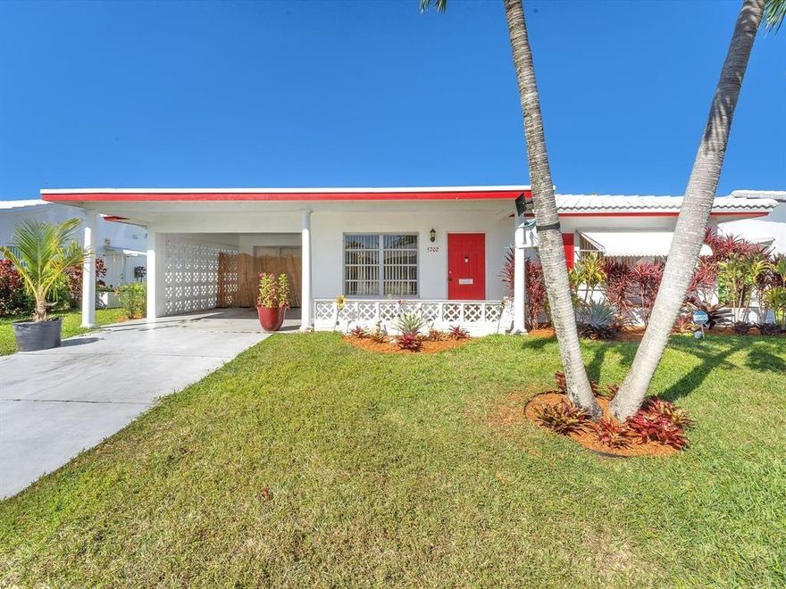 This delightful water view 2-bed,1-bath+Florida room single family home offers the perfect blend of comfort. With new laminate flooring gracing the living, dining, hallway & bedroom. Tiled flooring on bathroom, kitchen, laundry, and inviting Florida room exude elegance. Picture enjoying your morning coffee in the Florida room, with its captivating water views and lush garden brimming with tropical splendor. Professionally landscaped, with New appliances: Washer, dryer, refrigerator, stove, smoke detectors, and garbage disposal. Tile roof 2015,AC 2016. Upgraded 200-amp electrical panels. Located near majors highway ,shopping centers and diff. amenities. Full price offer will receive 5,000 SELLER'S CREDIT toward buyer's closing cost and prepaid beside other closing cost offered.
Call today!