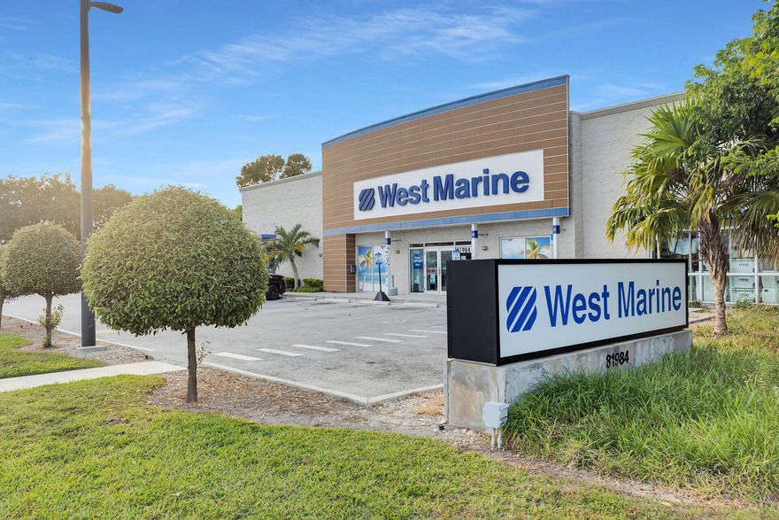 Exceptional Islamorada, Florida Keys commercial investment opportunity. 

Established national retailer, West Marine, occupies the property under a long-term lease with renewal options, delivering a consistent and reliable 6.08% cap rate.

The 9,990 SF building, constructed in 2018, is situated on a 30,000 SF parcel with US-1 frontage in the heart of downtown Islamorada. Site features include 32 on-site parking spaces, Village Center zoning,  and excellent highway visibility.

This is a rare opportunity to acquire a stable, income producing investment property in one of the most constrained commercial markets in the Florida Keys