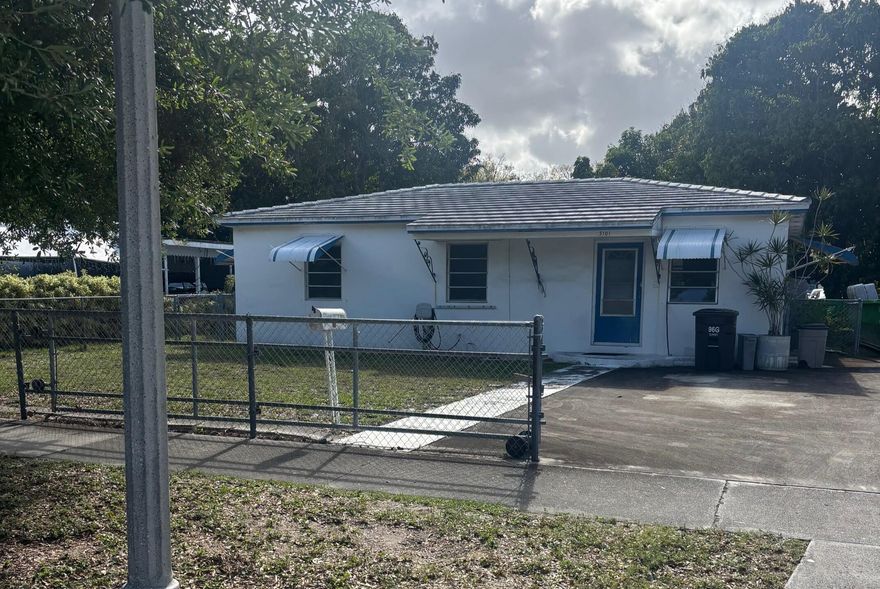 CBS home needs total renovation.