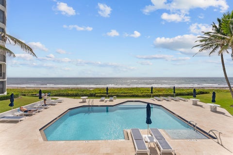 Photo of 2565 S Ocean Boulevard #101N, Highland Beach, FL 33487 (MLS # B26084098)