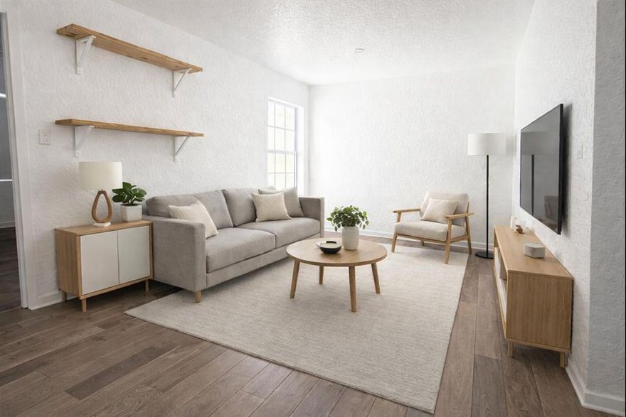 Beautiful, move-in-ready townhome just minutes from shopping and dining! This well-maintained home offers 2 bedrooms and 2.5 baths with a sizeable loft to use as an office, den, etc. or convert it to a 3rd bedroom! Recent updates include beautiful flooring throughout and an A/C system less than five years old for added peace of mind.  Enjoy comfort, convenience, and low-maintenance living.