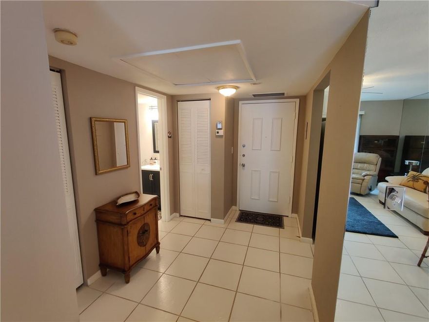 This is rare oportunity to rent and live in fantastic, fully furnished, nice and cozy unit in Barcelona North. SAfe, very vell maintain community, great location - within minutes to I-95 or US1, beach, Pompano each pier, shops, Sturbucks,ect. Unit itself is very spacious, well take care. Living room has murphy's bed for you guest.  It has plenty of storage space, including walk-in closet in bedroom, extra storage in the screened patio closet. Assigned parking at front of the unit. Condo association requires "Good" credit - 660 and up. One pet allowed, up to 20lbs, $250 non-refundable pet fee. Amenities includes tennis courts, pool, BBQ area, shuffle board, laundry room.