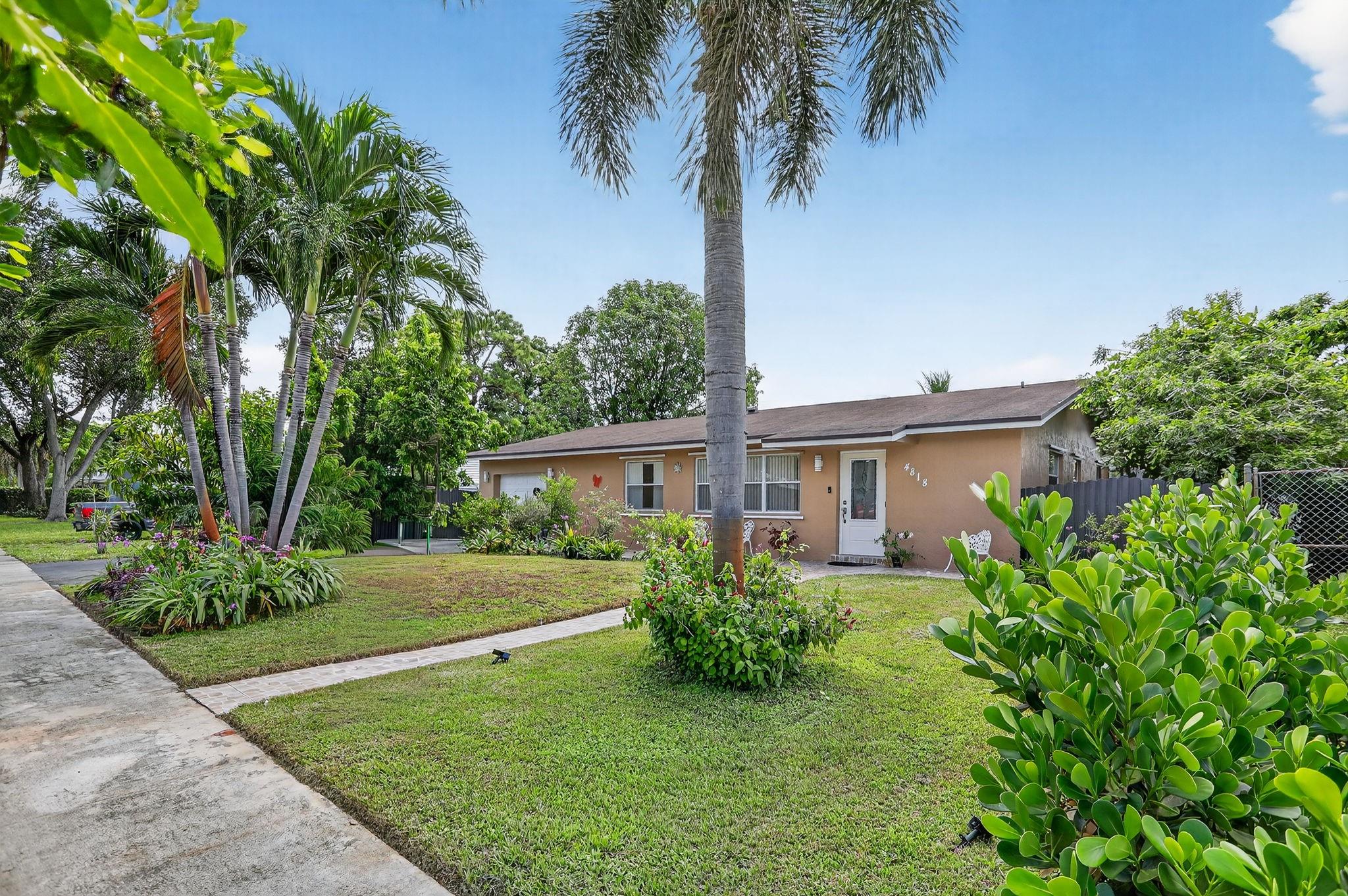 No HOA ****Roof from 2018 ***This Single Family House is an original 4/2. Car garage was converted. Screened pool with a fenced backyard. New water heater , new electrical panel , renovated kitchen , Impact front door. Close to main roads , private schools , restaurants and shops. Information to be verified.