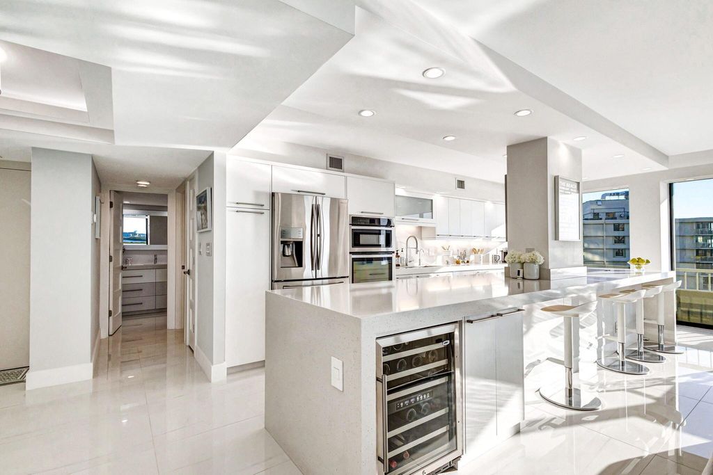 Photo of 5510 N Ocean Drive #8-D, Singer Island, FL 33404 (MLS # R11057629)