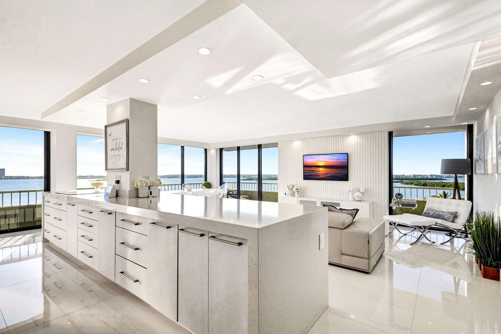 Photo of 5510 N Ocean Drive #8-D, Singer Island, FL 33404 (MLS # R11057629)