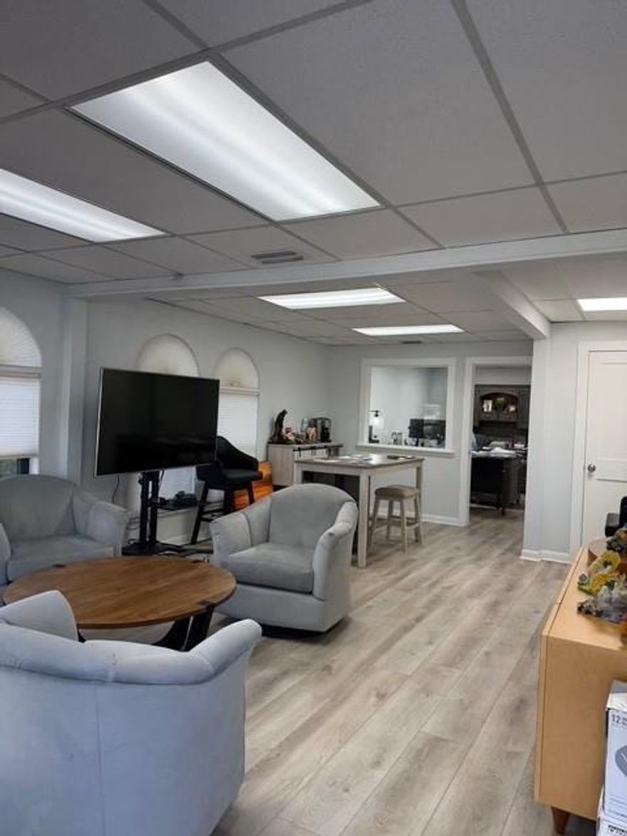 Modern office condo with two private offices, reception/common area and private bathroom. Perfect space for any professional organization - attorney, accountant, health care, insurance, high tech, etc. This unit is bright and airy, with tons of light and contemporary finishes - move-in ready. Corner unit, featuring impact windows. Conveniently located between Federal Hwy and Dixie Hwy for easy access; plenty of unassigned parking. Great for an owner user, or a prime investment opportunity. These units are extremely popular and easy to lease.