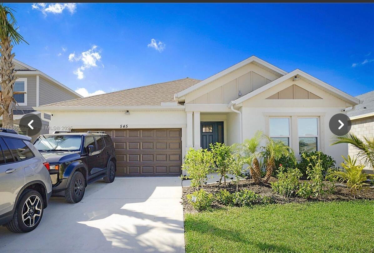 Why wait for new construction when you can enjoy the Florida life NOW! Come see this immaculate 4 bedroom PLUS office/den and 3 full bathroom home located close to shopping, dining and interstate access! This home comes with whole house generator, Impact windows, Chef kitchen and many more upgrades. HUGE walk in pantry along with laundry room access from the Owners Suite! This well thought out plan is the PERFECT place for you to call home!