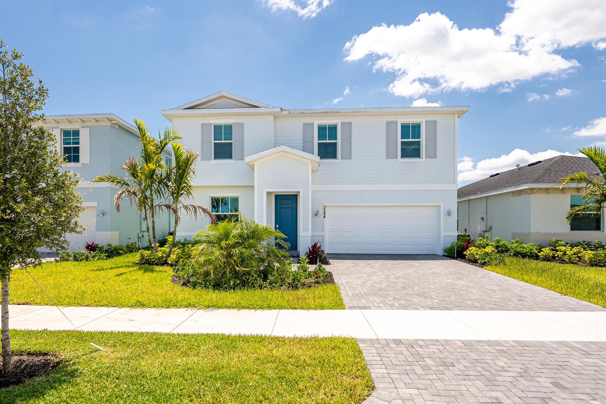 This 2-story home effortlessly divides space for comfort and privacy. The 1st floor showcases an open floorplan among the family room, dining room and kitchen with a center island. A flex space at the front can serve multiple purposes such as an elegant sitting room or office. Upstairs are all four bedrooms, including a loft space and the large owner's suite with a private bathroom. Seagrove is minutes to water-borne activities in Vero Beach and tons of shopping and dining options in downtown Fort Pierce. Visit the 340-acre Fort Pierce Inlet State Park for surfing, fishing and snorkeling. This home has upgrades not offered by the builder.