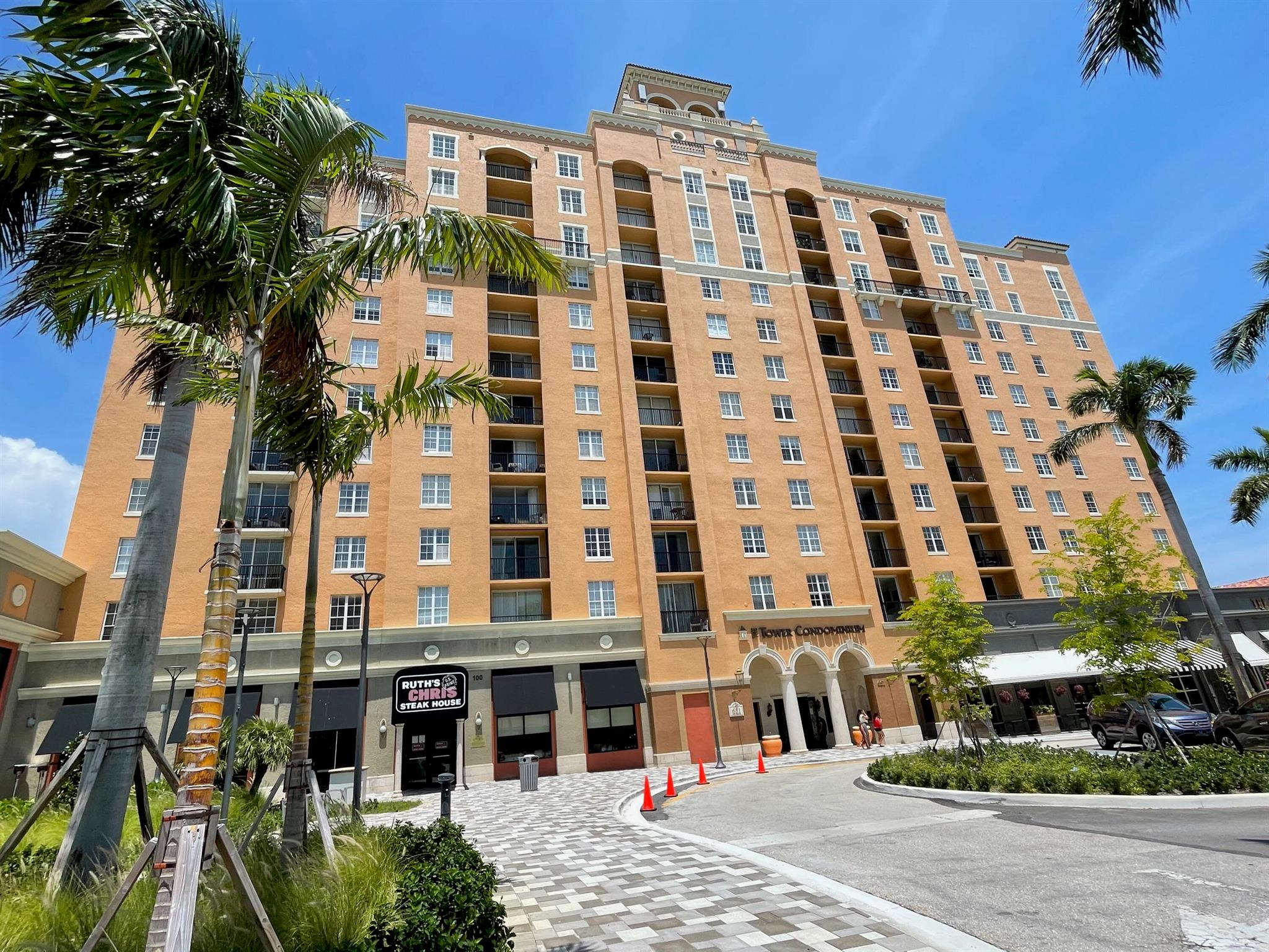 Offered for fully furnished lease starting 10/1/25 to on or before 11/3/25. In the heart of Cityplace, Highly Desirable SW corner unit with excellent view and lots of light. Quality Fully Turnkey furnished, King Bed set in Master Bedroom. New hurricane impact glass & doors. Garage Parking, walk everywhere in Downtown, Great building with doorman, pool, fitness and business center, private movie theater. Literally steps to Kravis center, restaurants, shopping, close to the beach.