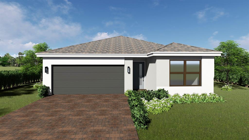 The Merrit is a single story ranch style home featuring 3 bedrooms, 2 full bathrooms, and a Flex room, open concept living, very spacious with an amazing outside cover lanai. Standard features are impact windows and doors, stainless steel appliances, smart home system, tile roof. *Pictures, photographs, features, colors and sizes are approximate for illustration purposes only and will vary from the homes as built. These photos are not of the actual home but are similar to the home being built.