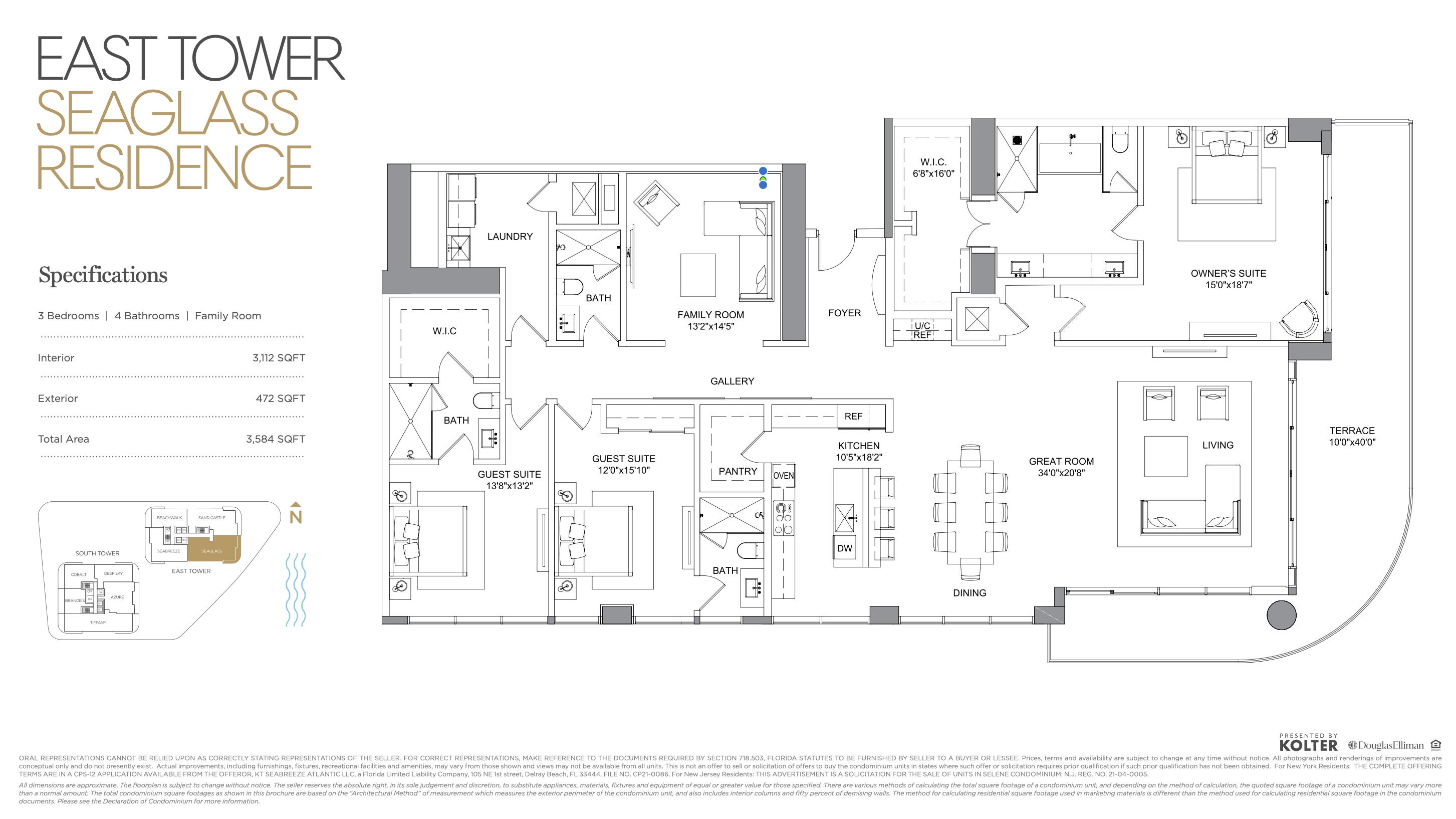 SELENE OCEANFRONT RESIDEN - Residential