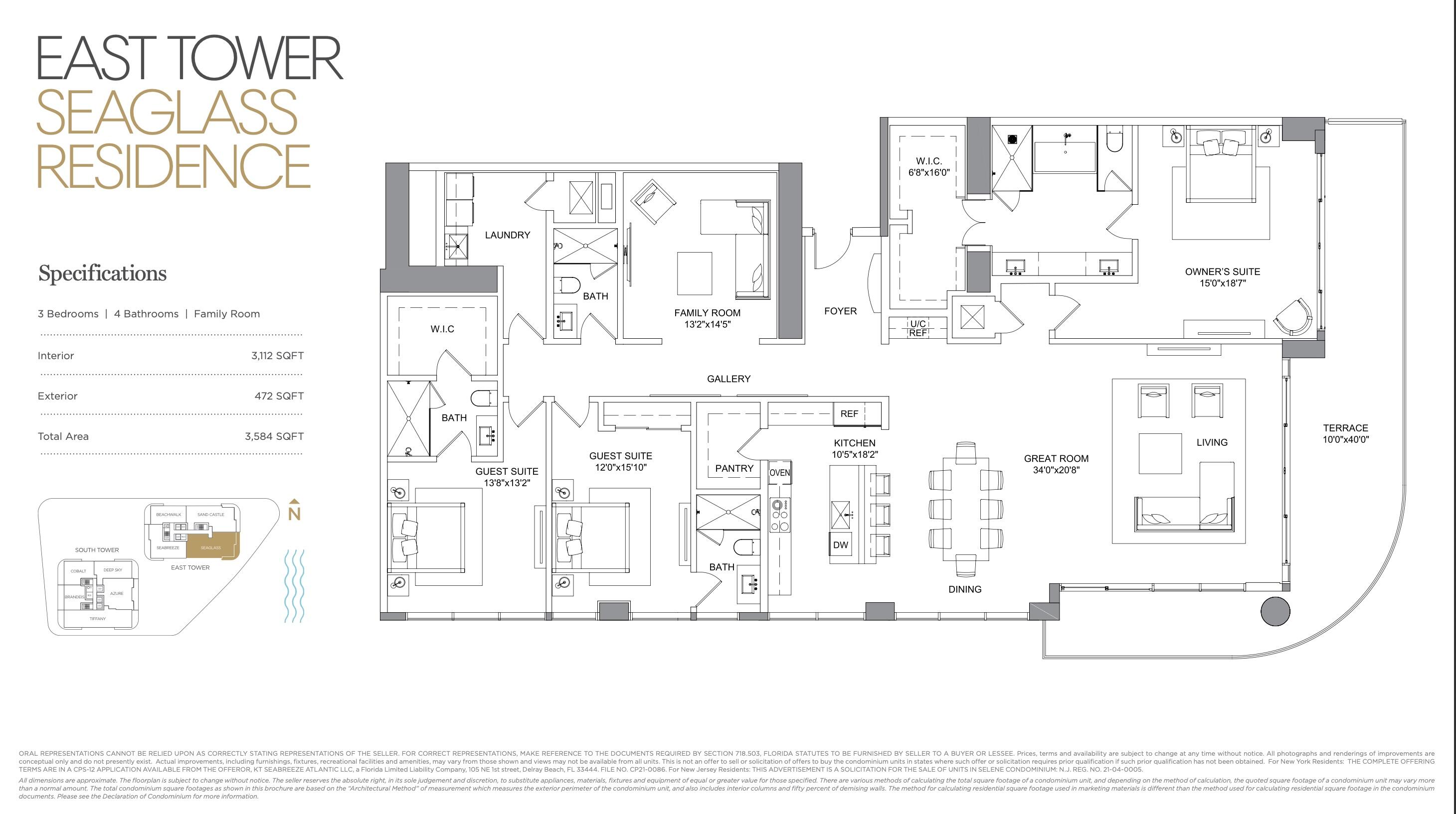 SELENE OCEANFRONT RESIDEN - Residential